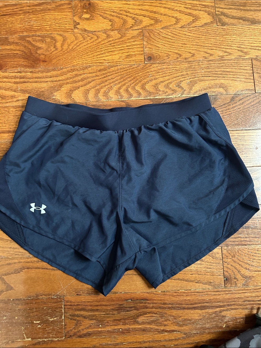 Under Armour Women's Navy Blue Athletic Running Shorts